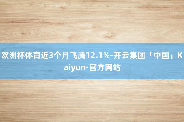 欧洲杯体育近3个月飞腾12.1%-开云集团「中国」Kaiyun·官方网站