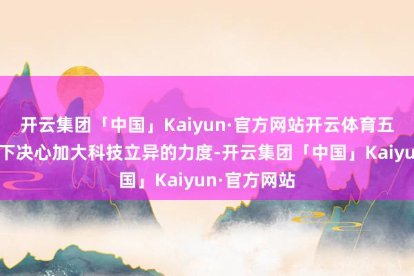开云集团「中国」Kaiyun·官方网站开云体育五年前小米就下决心加大科技立异的力度-开云集团「中国」Kaiyun·官方网站