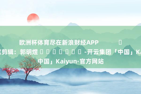 欧洲杯体育尽在新浪财经APP            						牵累剪辑：郭明煜 							-开云集团「中国」Kaiyun·官方网站