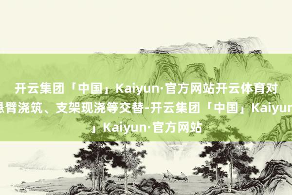 开云集团「中国」Kaiyun·官方网站开云体育对比传统的悬臂浇筑、支架现浇等交替-开云集团「中国」Kaiyun·官方网站
